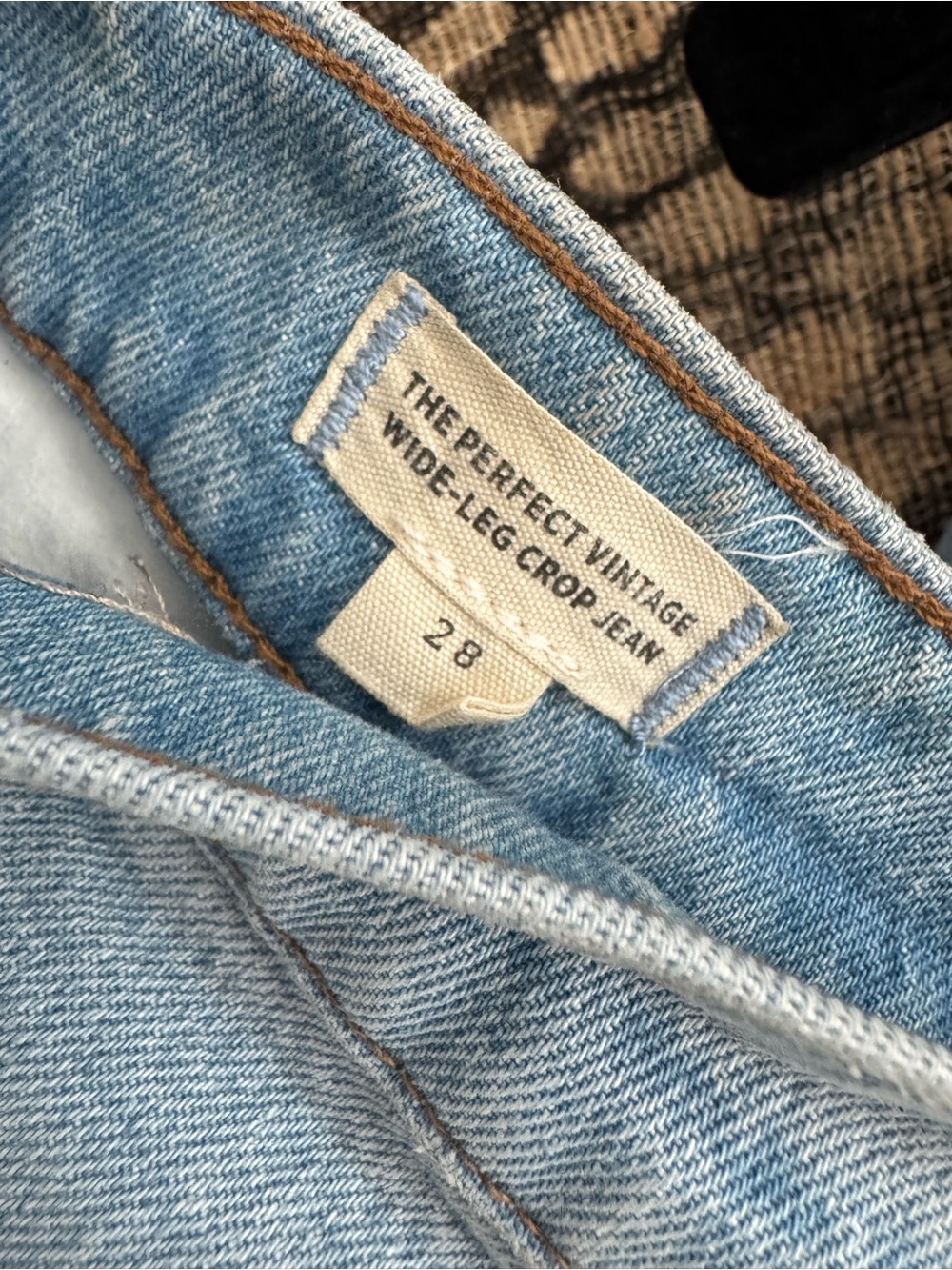 Madewell The Perfect Vintage Wide-Leg Crop Jean - Picture 4 of 5